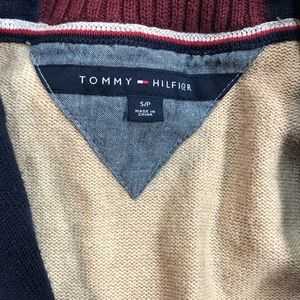 Tommy Hilfiger Sweaters - Mens Tommy Hilfiger Varsity Cardigan Sweater Sz S Tommy Hilfiger Sweaters - Mens Tommy Hilfiger Varsity Cardigan Sweater Sz S
